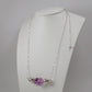 Raw Amethyst and Sterling Silver Necklace - Katerina Roukouna