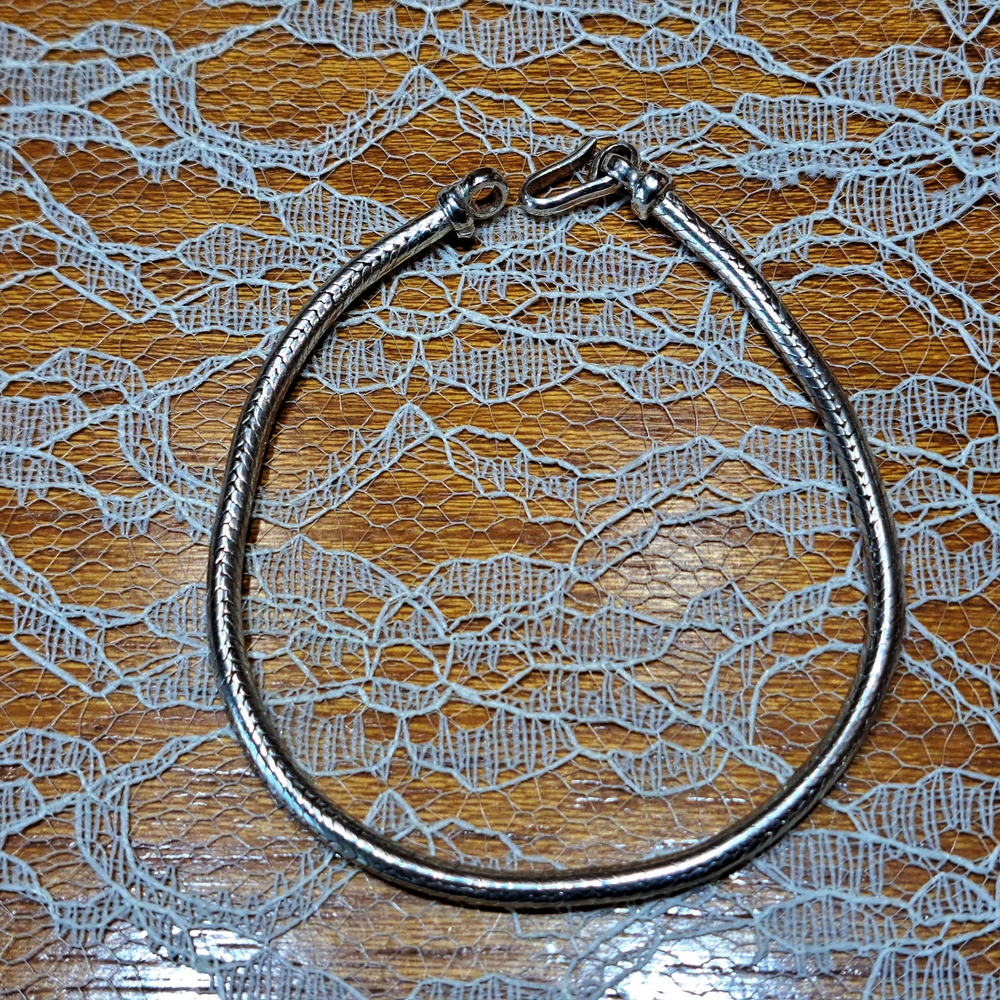 Handmade sterling silver bracelet- chain