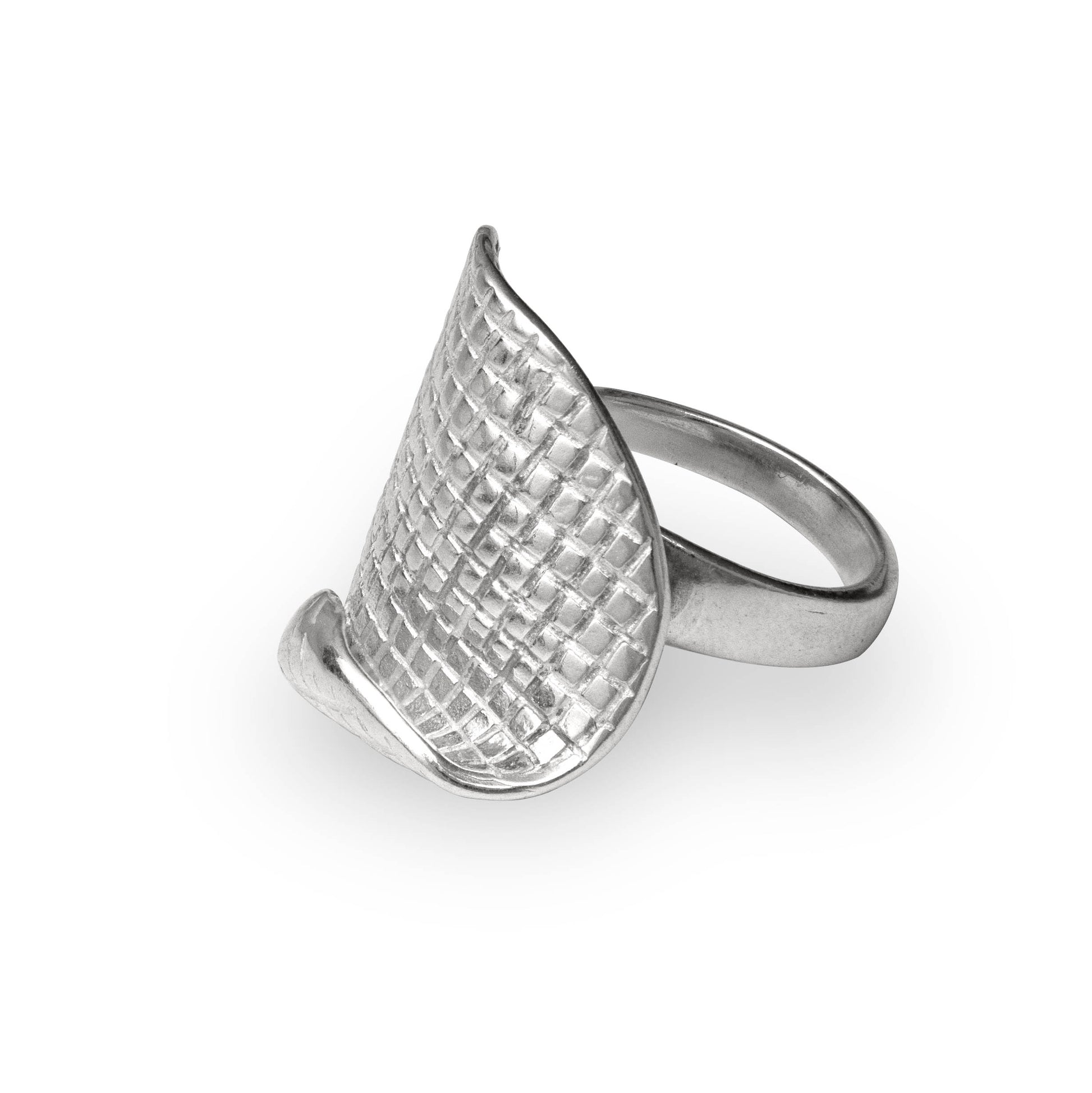 UNFOLD Silver Ring - Katerina Roukouna