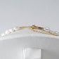 Pearls, Amethysts & Gold Plated Silver Necklace (Anthos)