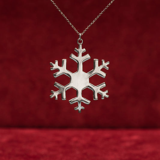 Big snowflake pendant